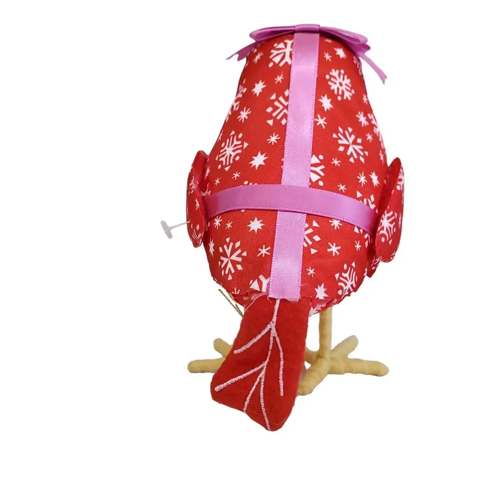 Target Wondershop Featherly Friends Bow Bird Decorative Figurine Present 2022